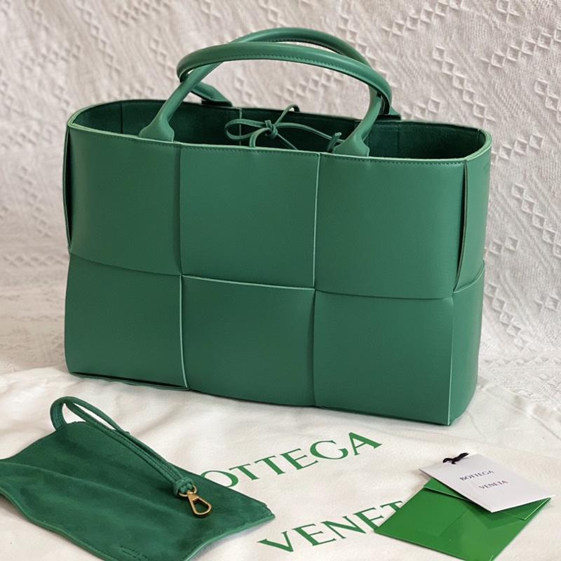 Bottega Veneta Handbags 609175 Plain Racing Green
